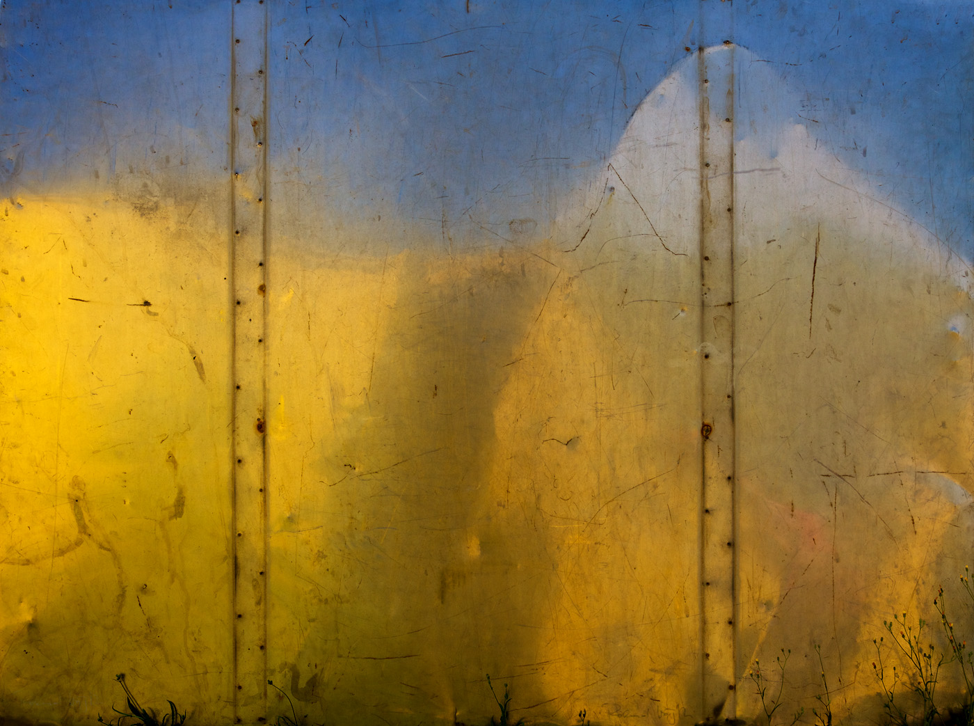 The canvas of here and now