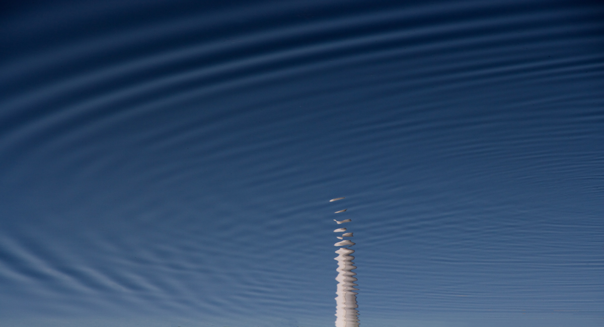 Dissolving into the skies