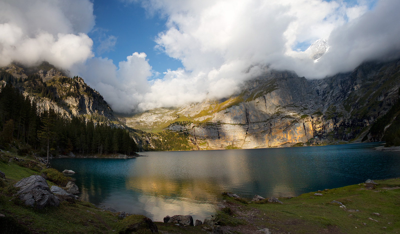 Oeschinensee Abendstimmung