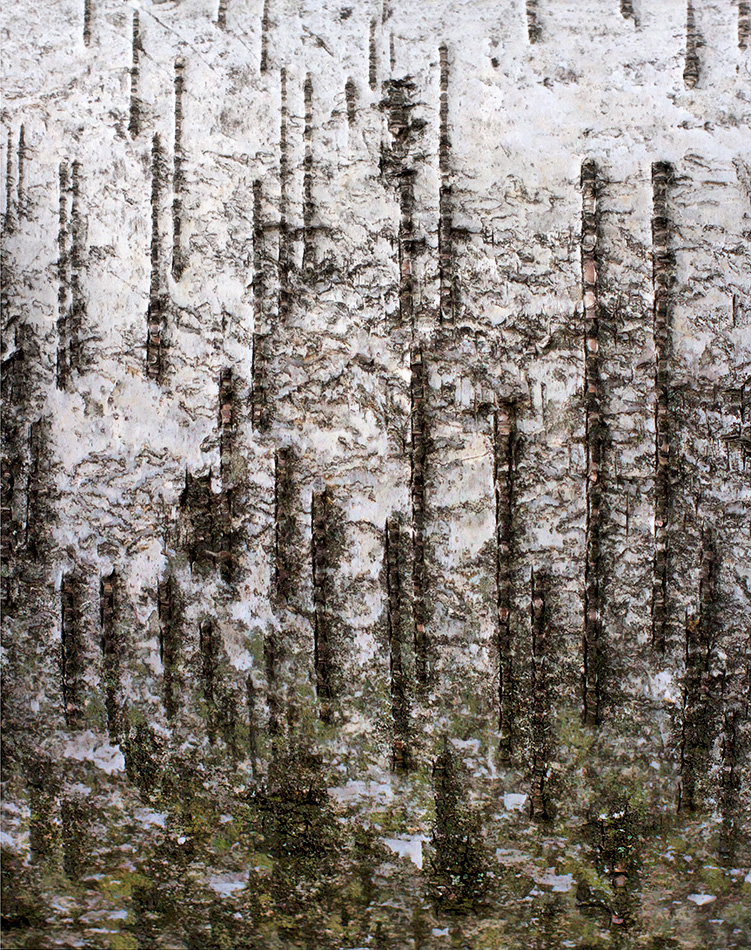 The tree line
